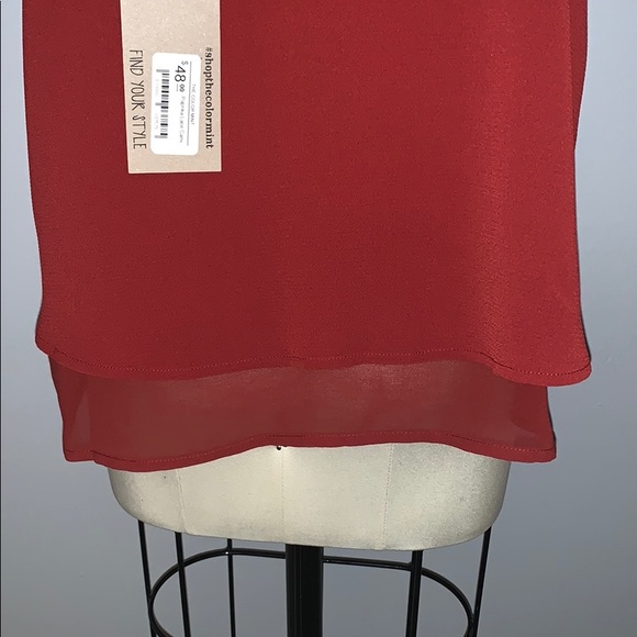 NWT! Dex Paprika Lace Cami!! - Picture 5 of 5